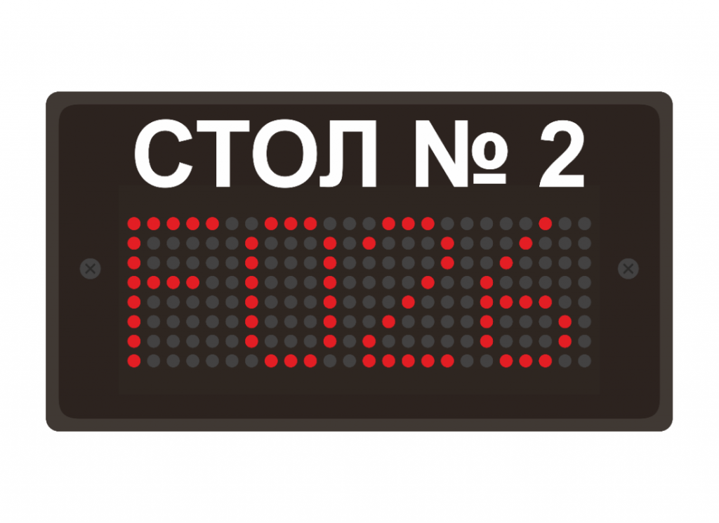 Табло рабочего места оператора с USB-интерфейсом