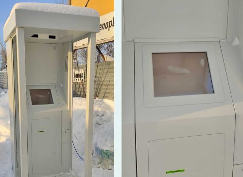 Уличный терминал электронной очереди