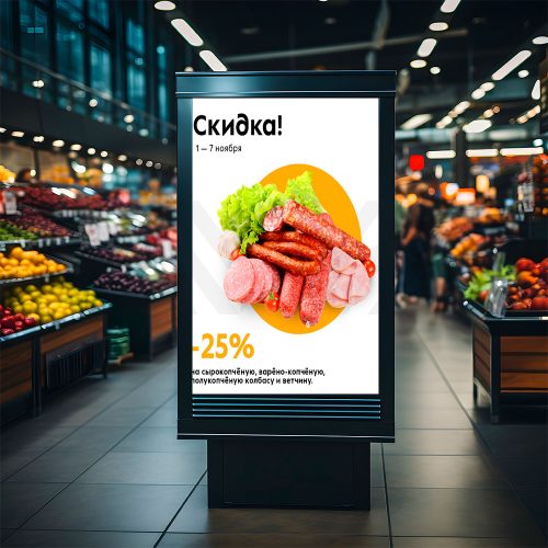 Меню борды Магазины и супермаркеты